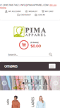 Mobile Screenshot of pimaapparel.com